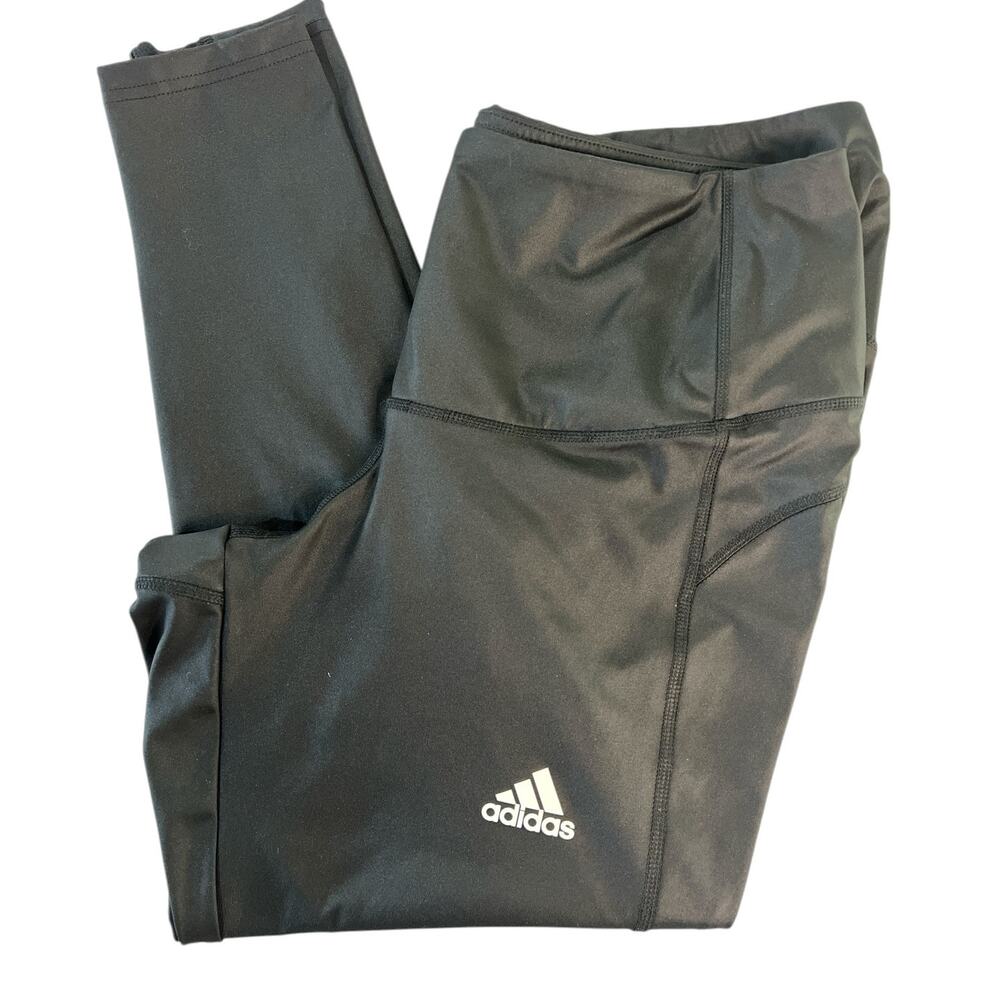 ADIDAS Women's‎ Black Leggings 2XL